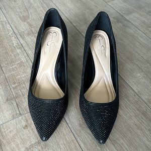 Jessica Simpson black heels